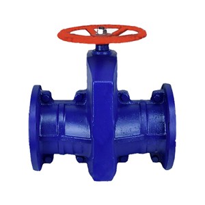 Sleeve Type Pinch Valve, Ductile Iron GGG40, DN200, PN10