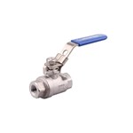 Stainless Steel Ball Valve, CF8M, 3/4 IN, 1000 PSI, 2 PC, FP