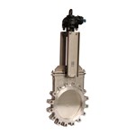 Stainless Steel Knife Gate Valve, A351 CF8M, 16 IN, NRS, Lug