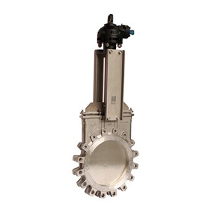 Stainless Steel Knife Gate Valve, A351 CF8M, 16 IN, NRS, Lug