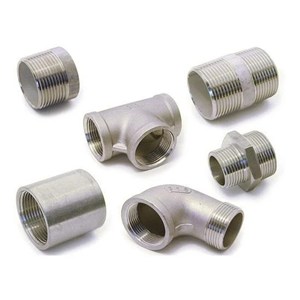 Stainless Steel Screwed Fittings, A351 CF8/CF8M, 1/8-4 Inch