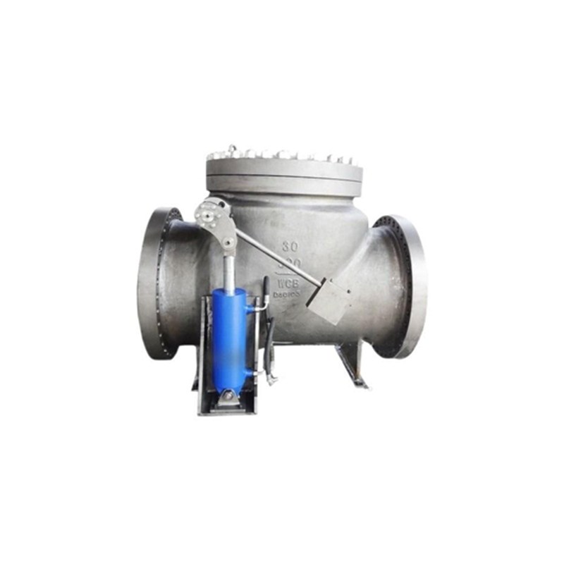 Swing Check Valve with Cylinder, BS 1868, WCB, 30 IN, CL300