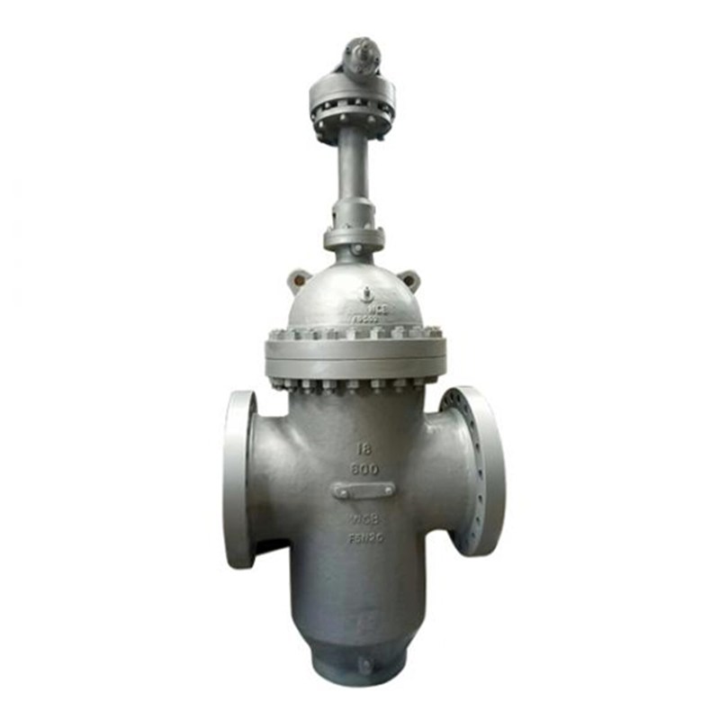 Through Conduit Expanding Gate Valve, A216 WCB, 18 IN, CL800