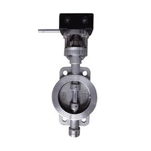 Triple Eccentric Wafer Butterfly Valve, API 609, CF8, DN50