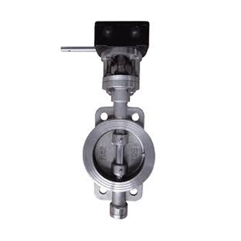 Triple Eccentric Wafer Butterfly Valve, API 609, CF8, DN50