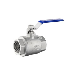 Two Piece Ball Valve, NACE MR0175, CF8M, 2 IN, 1000 PSI, NPT