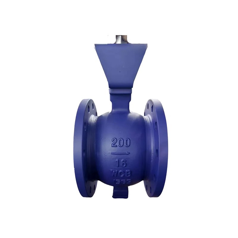V-Notch Segment Ball Valve, A216 WCB, DN200, PN16