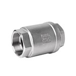 Vertical Check Valve, ASTM A351 CF8, 1000 WOG, NPT
