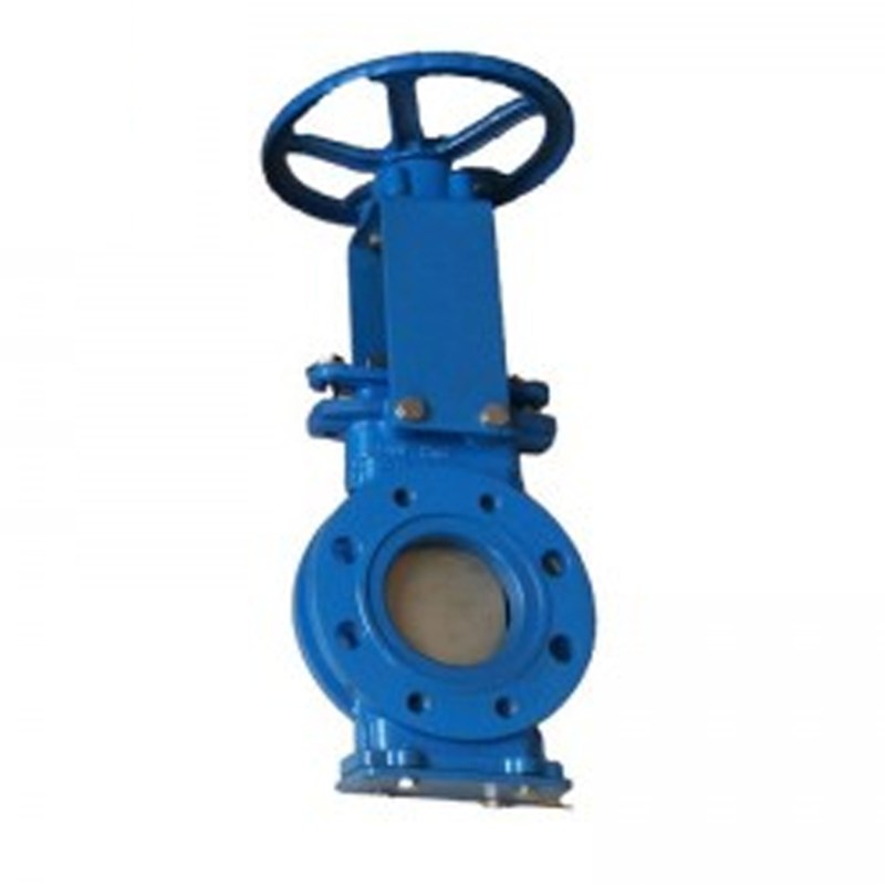 Wafer Knife Gate Valve, Ductile Iron, GGG40, DN150, Slurry