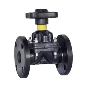 Weir Type Diaphragm Valve, Ductile Iron, BS 5156, DN40, PN10