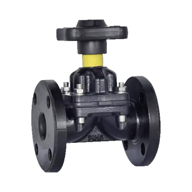 Weir Type Diaphragm Valve, Ductile Iron, BS 5156, DN40, PN10