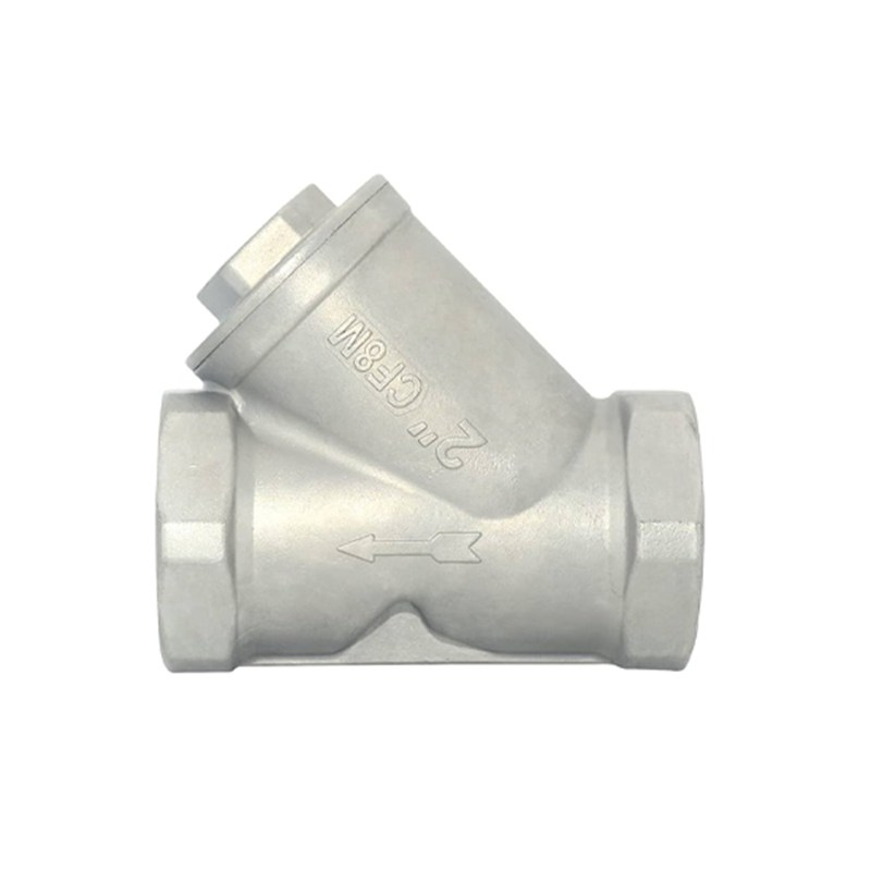Y Type Lift Check Valve, ASTM A351 CF8, 2 IN, 800 PSI, BSPT