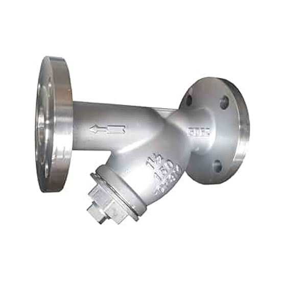 Y Type Pipe Filter, ASME B16.34, ASTM A216 WCB, 1-1/2 IN, CL150