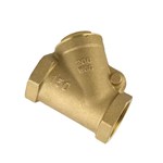 Y Type Swing Check Valve, Brass, 200 WOG, G Threaded