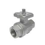 Stainless Steel 316 Silicon Sol Casting and Machining 2 PC Ball Valve Body