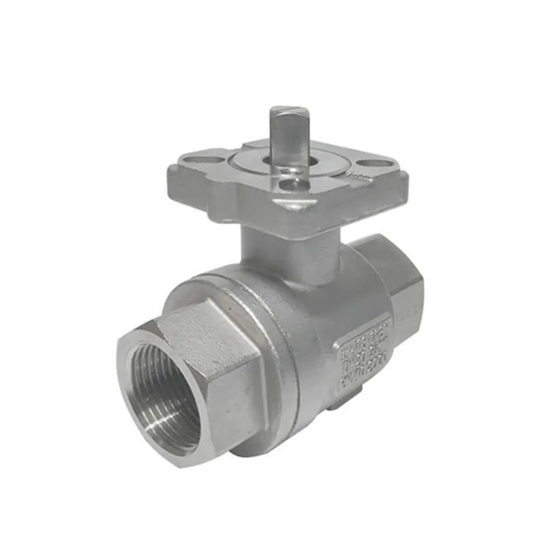 Stainless Steel 316 Silicon Sol Casting and Machining 2 PC Ball Valve Body