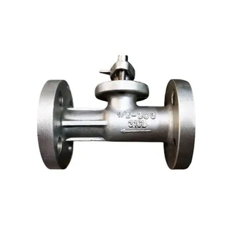 1 Piece Floating Ball Valve, API 6D, SS 316L, 1/2 IN, CL300