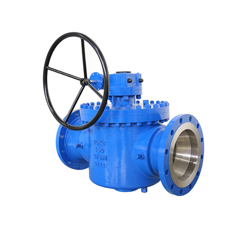 ASTM A352 LCC Ball Valve, API 6D, 10 × 8 Inch, CL150, Top Entry