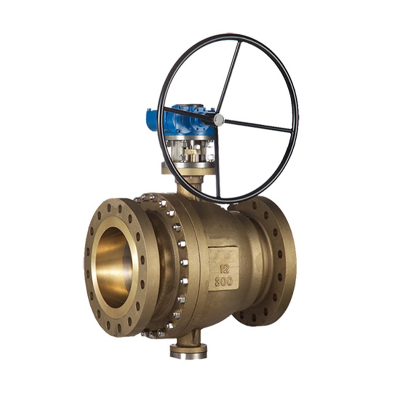 ASTM B148 C95800 Ball Valve, API 6D, 12 Inch, CL300, RF