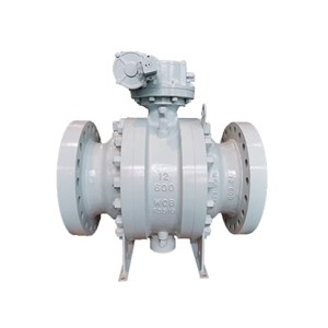 3PC Trunnion Ball Valve, ASTM A216 WCB, 12 IN, CL600